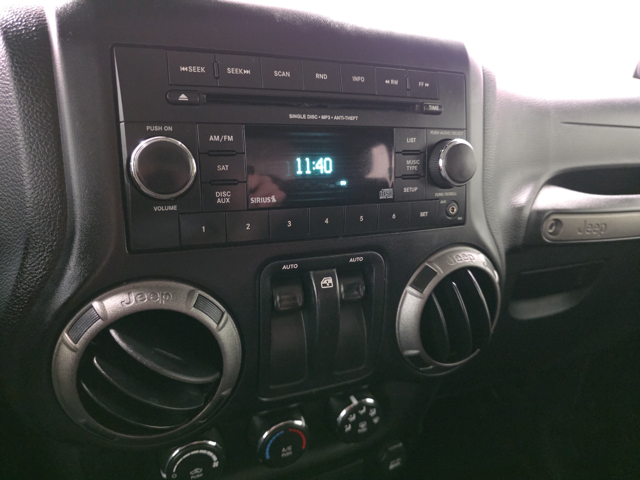 Jeep Wrangler 4WD 2dr Sport 2012