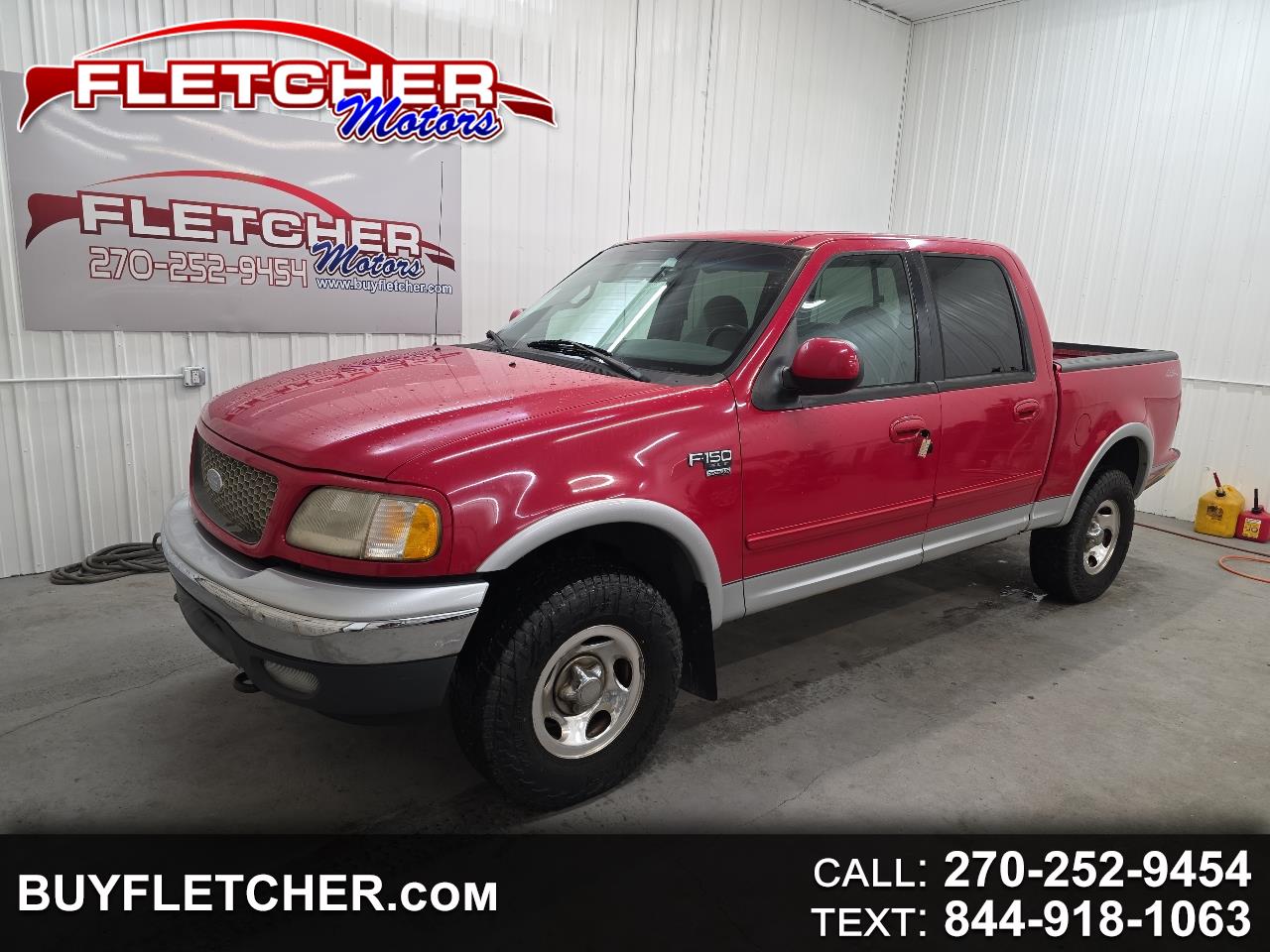 Ford F-150 SuperCrew Crew Cab 139" XLT 4WD 2001