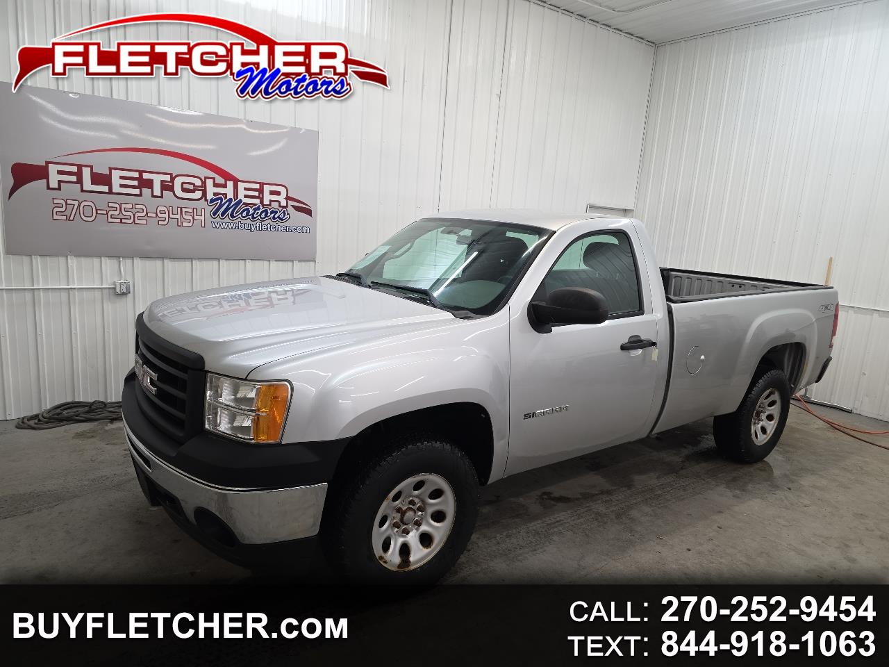 2012 GMC Sierra 1500 4WD Reg Cab 133.0" Work Truck