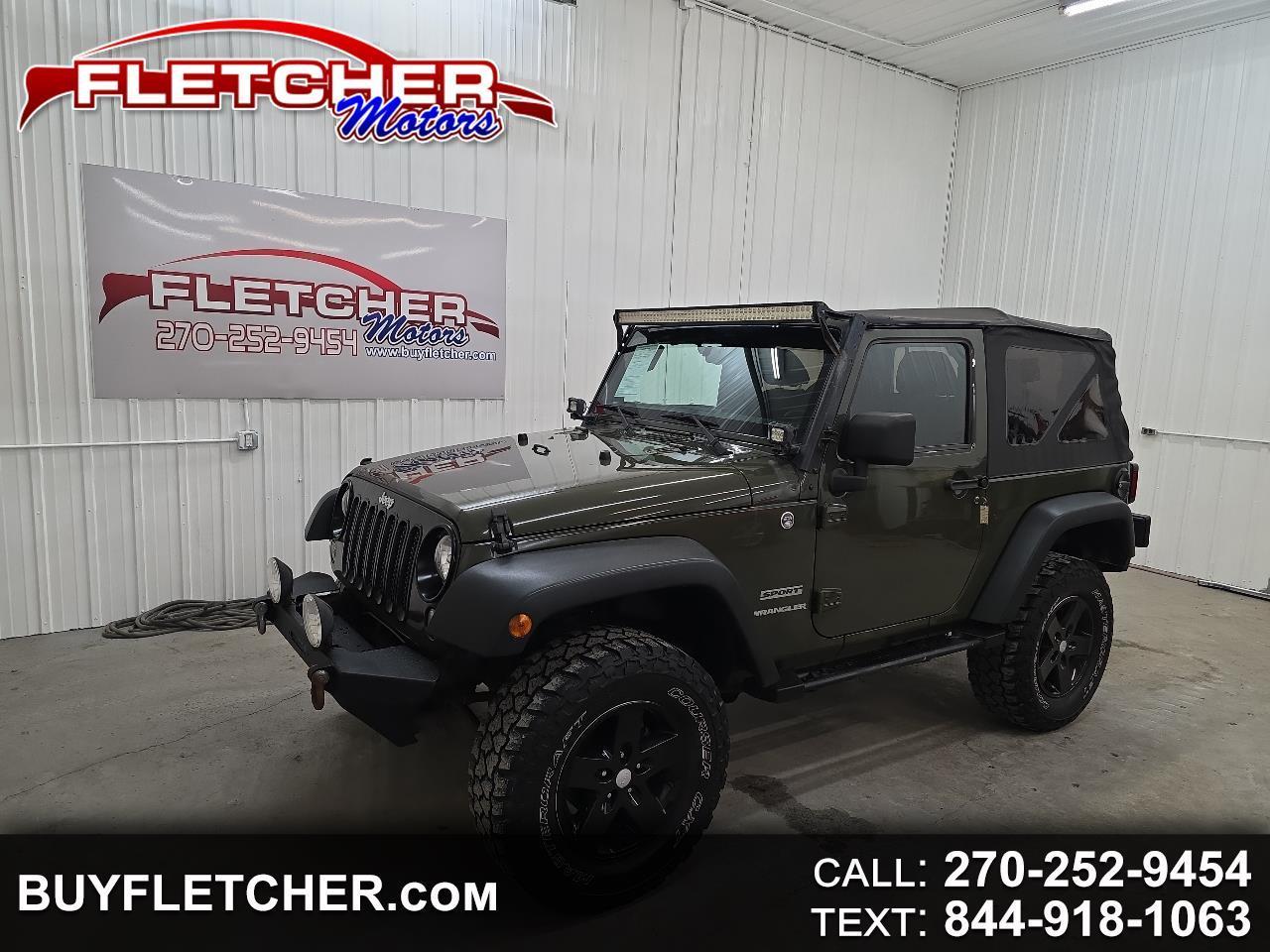 2015 Jeep Wrangler 4WD 2dr Sport
