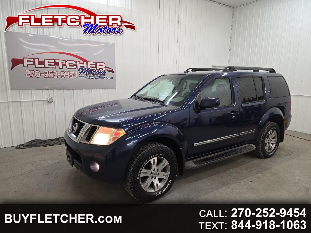 2012 Nissan Pathfinder 4WD 4dr V6 Silver Edition