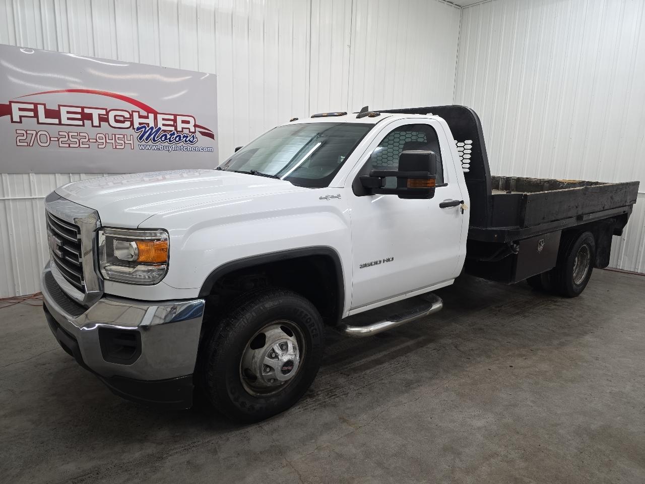 GMC Sierra 3500HD 4WD Reg Cab 162" WB, 83.58" CA 2018