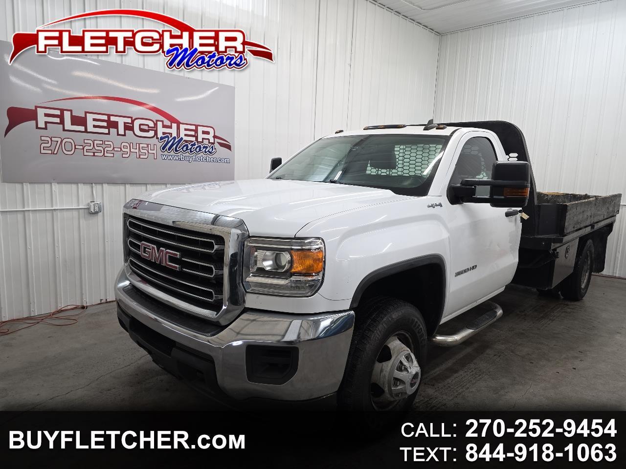 2018 GMC Sierra 3500HD 4WD Reg Cab 162" WB, 83.58" CA