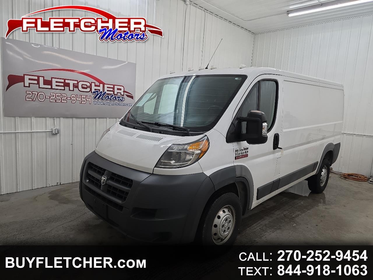 2018 RAM ProMaster Cargo Van 1500 Low Roof 136" WB