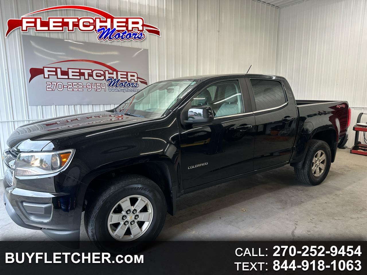 2019 Chevrolet Colorado 4WD Crew Cab 128.3" Work Truck