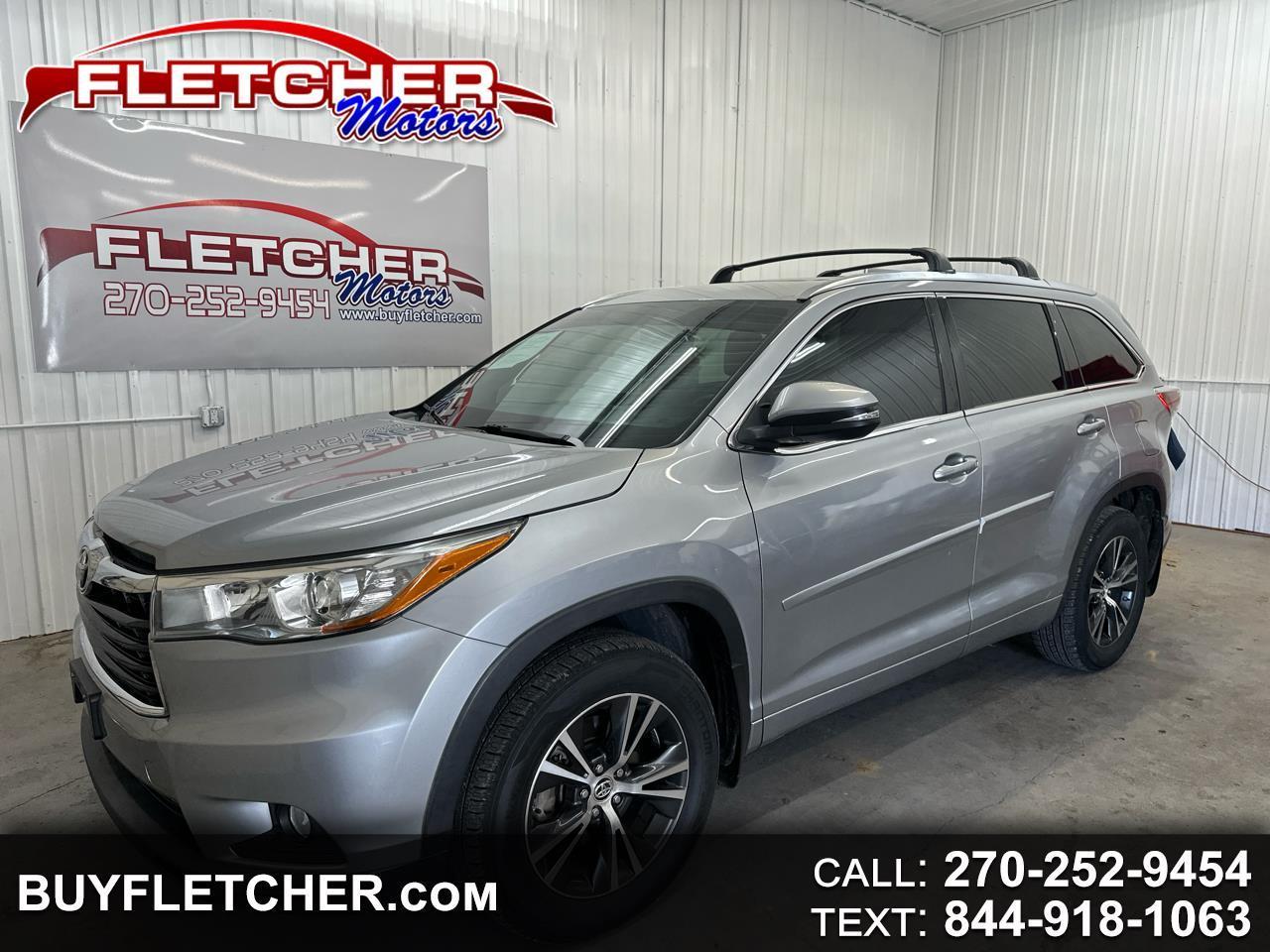 2016 Toyota Highlander AWD 4dr V6 XLE (Natl)