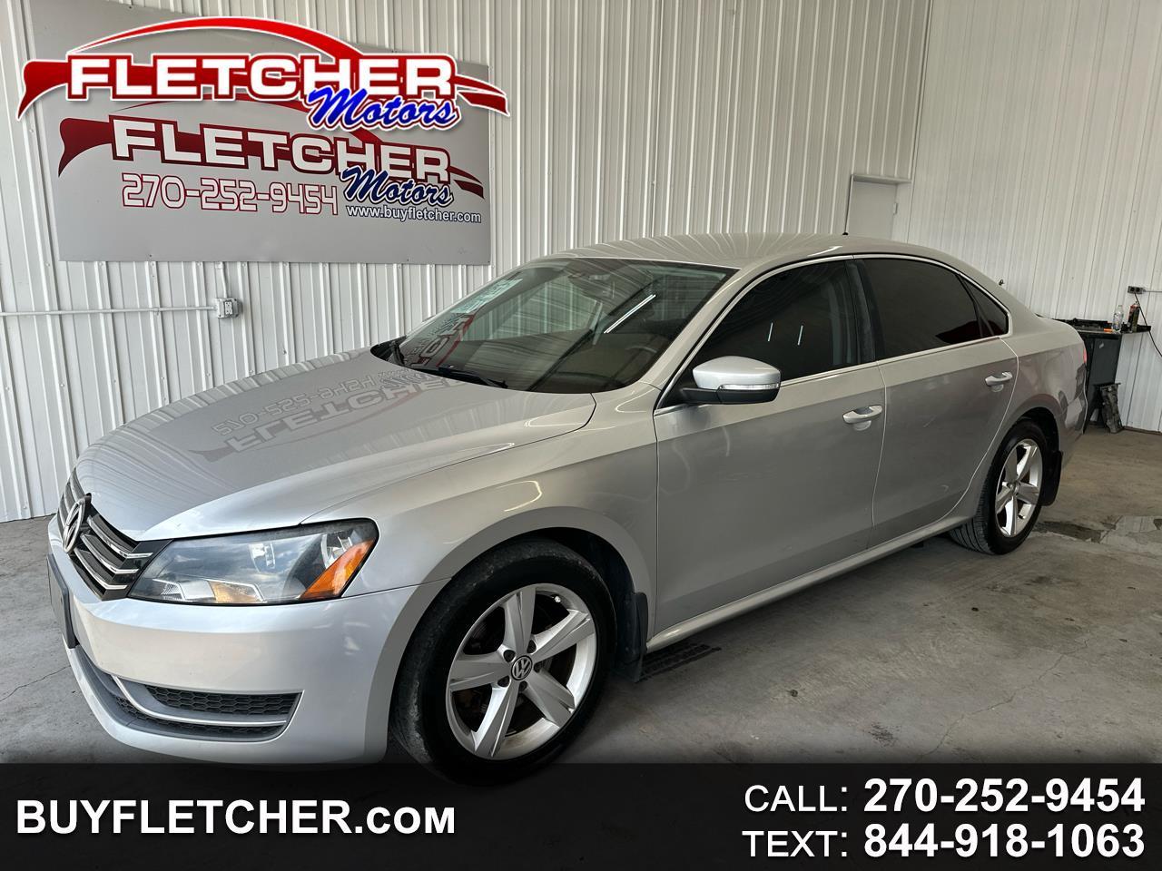 2014 Volkswagen Passat 4dr Sdn 1.8T Auto SE w/Sunroof & Nav PZEV