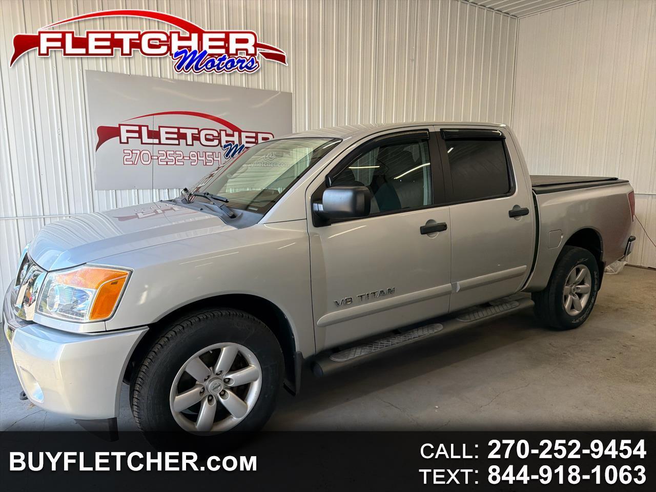 2013 Nissan Titan 4WD Crew Cab SWB SV