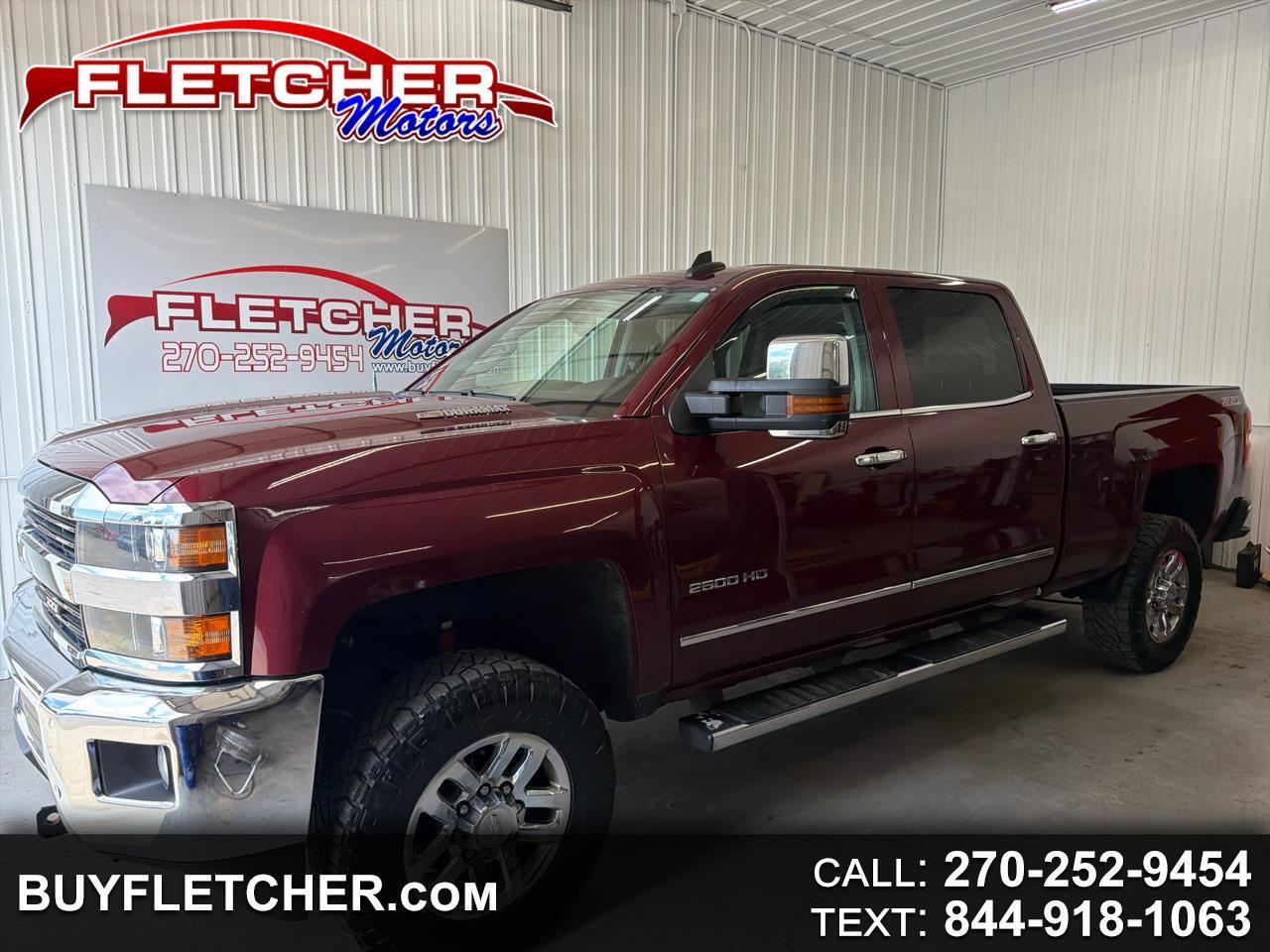 2016 Chevrolet Silverado 2500HD 4WD Crew Cab 153.7" LTZ