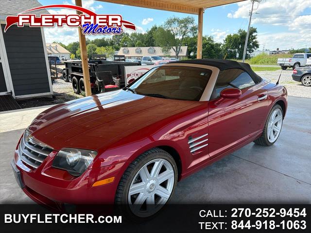 Red (Burgundy) 2005 Chrysler Crossfire Convertible Rear-Wheel Drive Automatic