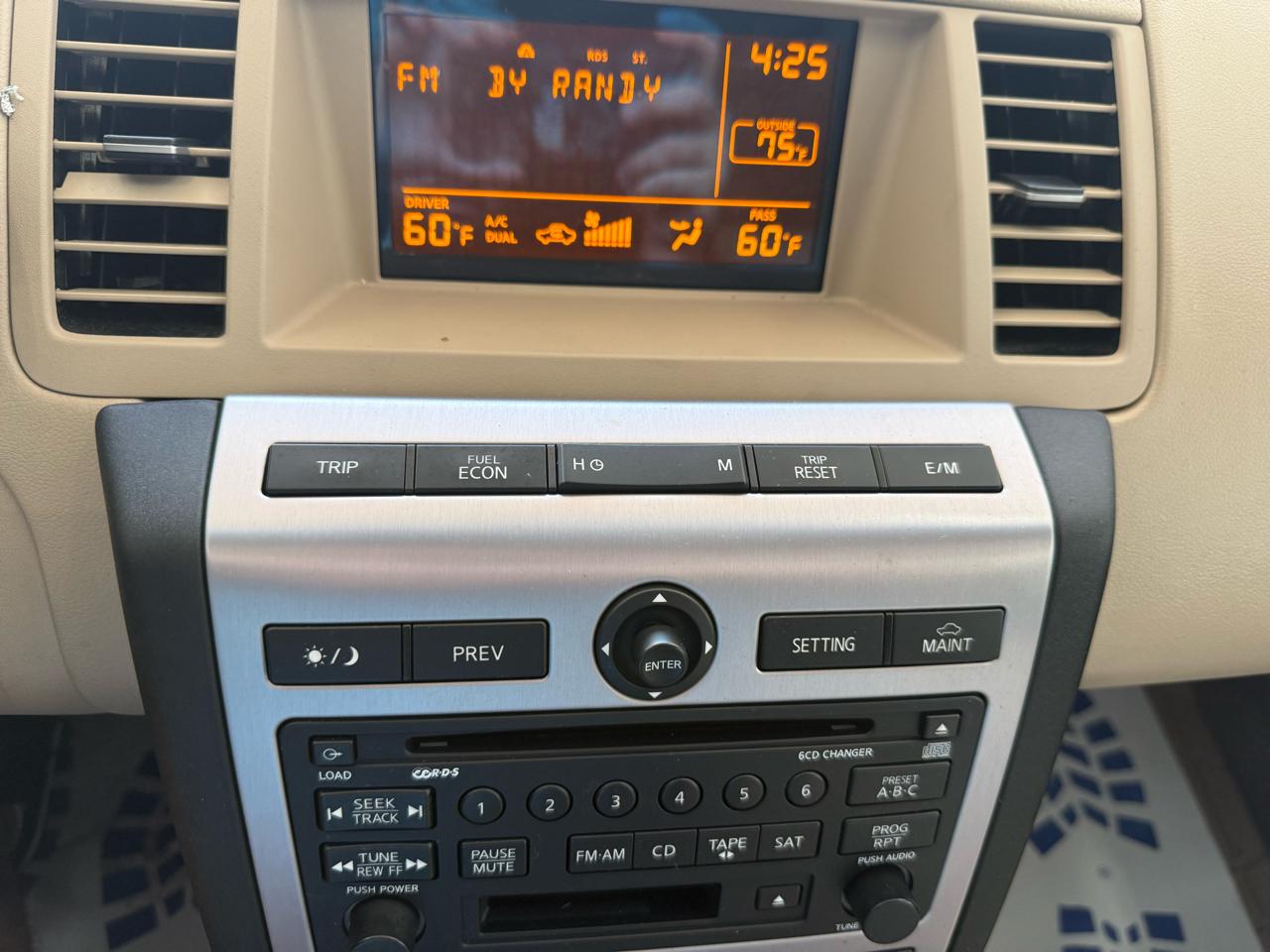 Nissan Murano 4dr SL AWD V6 2004