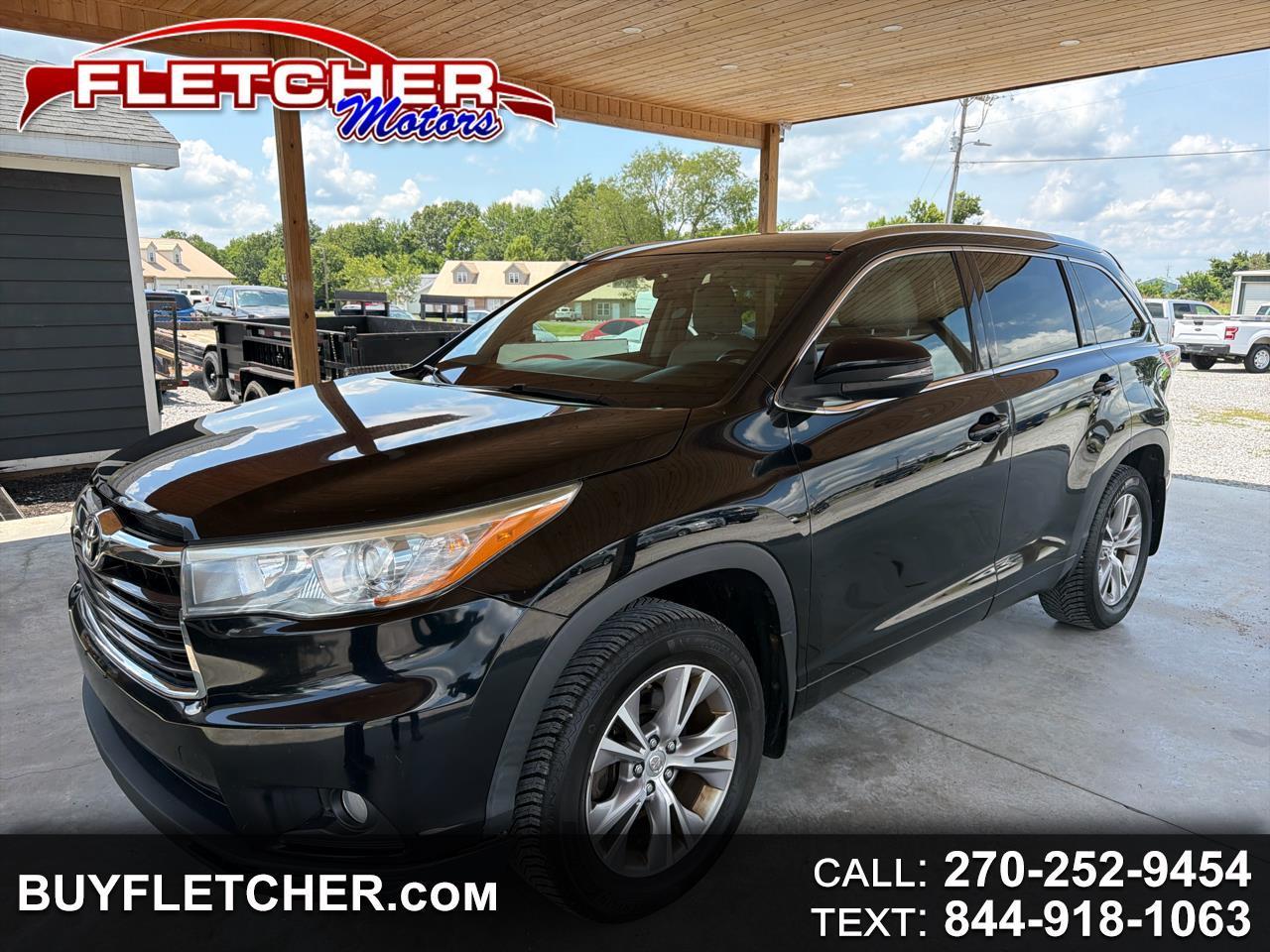 2015 Toyota Highlander AWD 4dr V6 XLE (Natl)