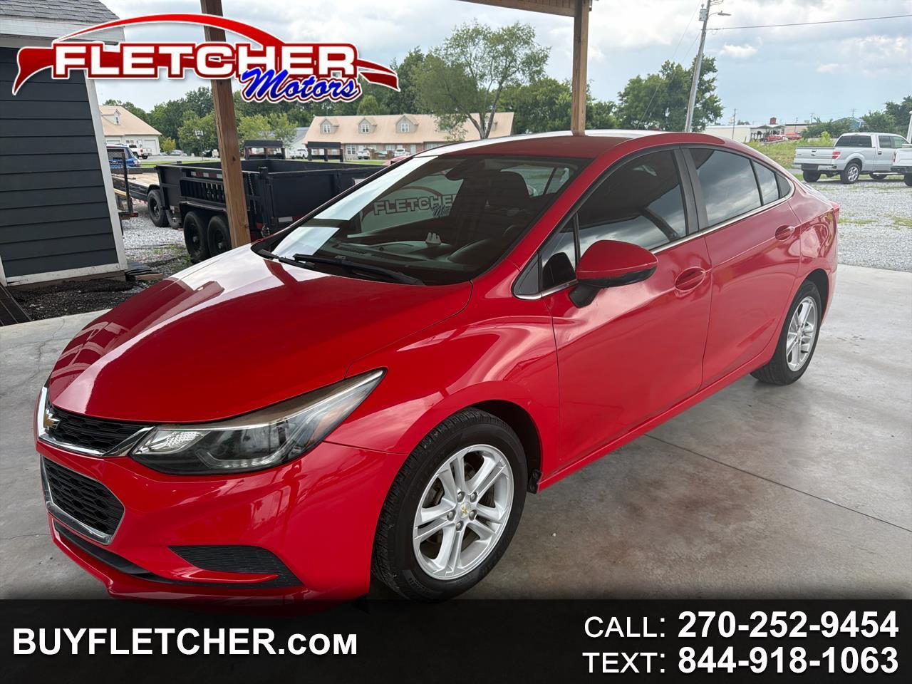Chevrolet Cruze 4dr Sdn 1.4L LT w/1SD 2017