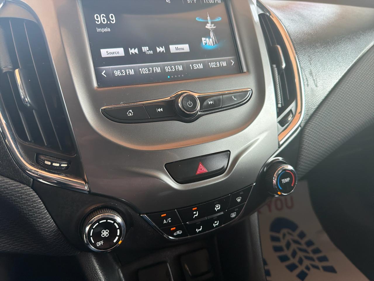 Chevrolet Cruze 4dr Sdn 1.4L LT w/1SD 2017