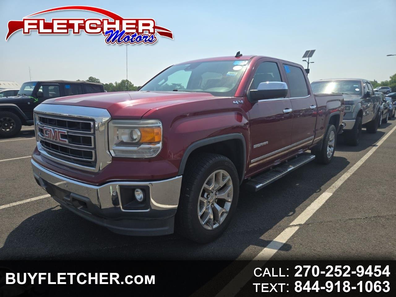 2014 GMC Sierra 1500 4WD Crew Cab 153.0" SLT