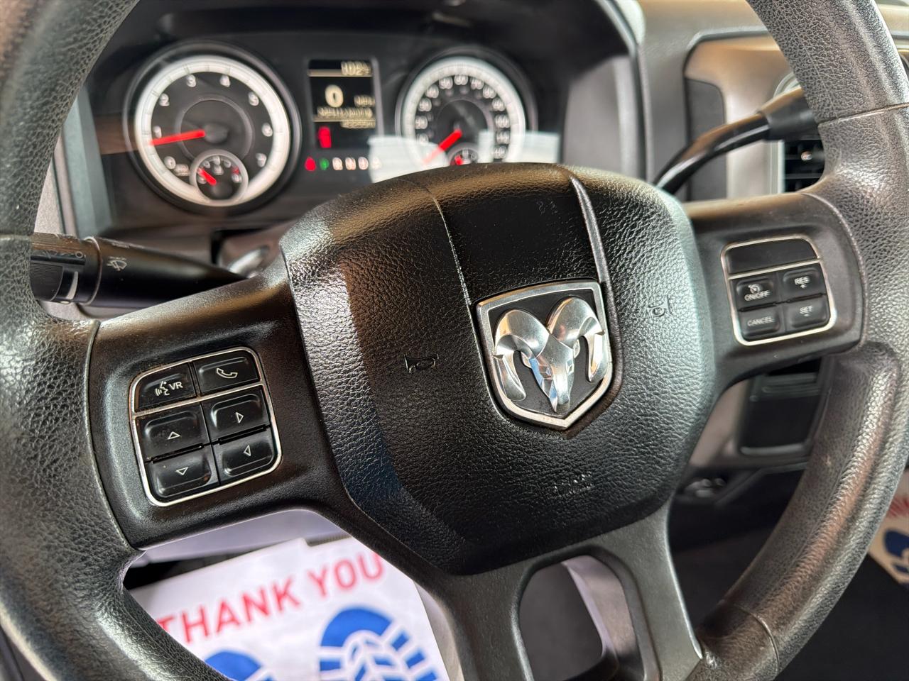 RAM 1500 2WD Reg Cab 140.5" Tradesman 2013