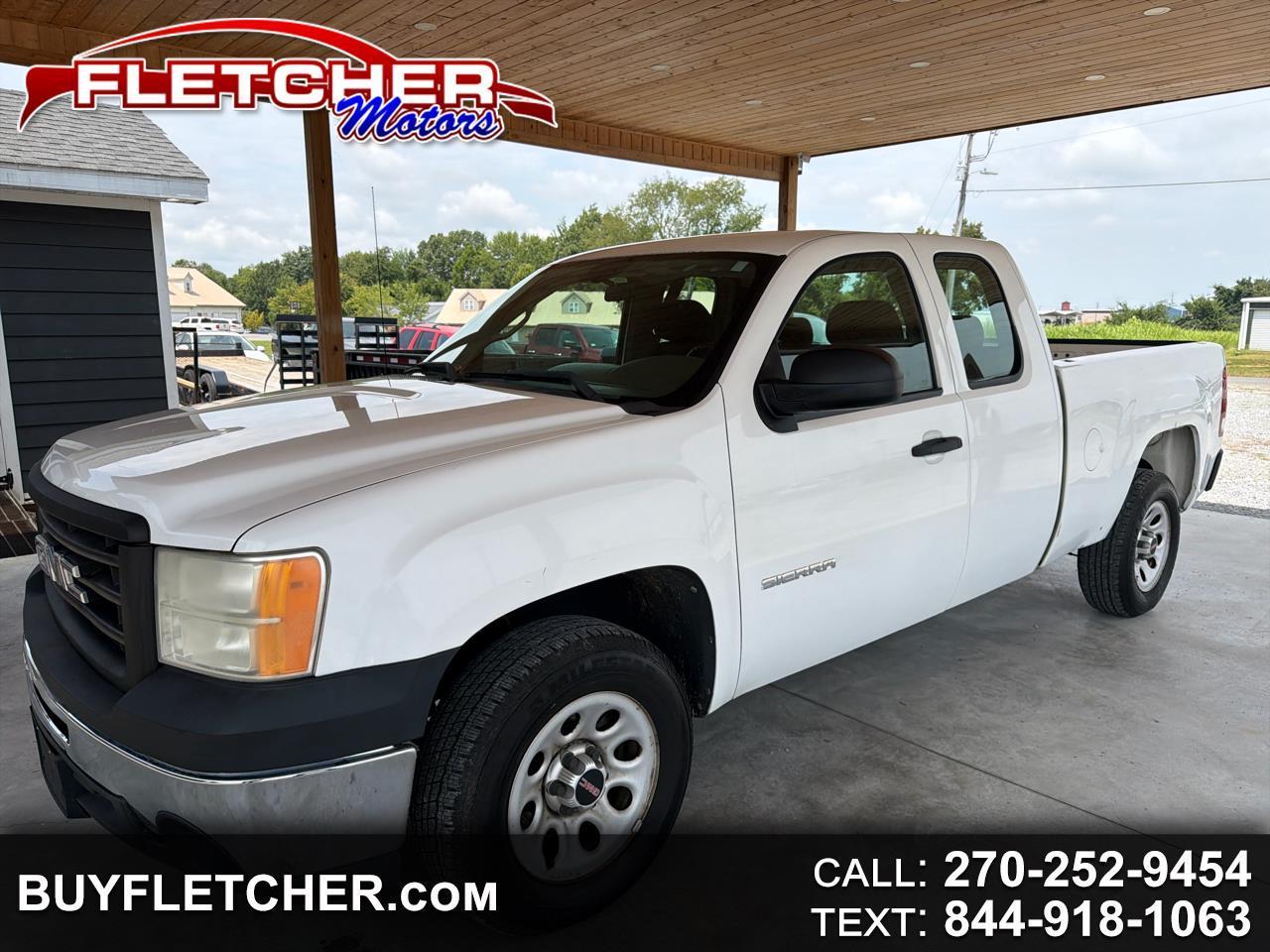 2010 GMC Sierra 1500 2WD Ext Cab 143.5" Work Truck