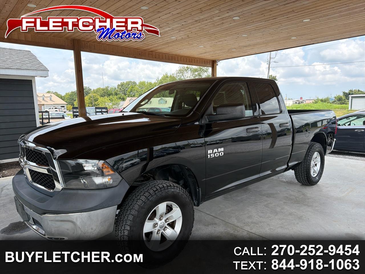 RAM 1500 4WD Quad Cab 140.5" Tradesman 2013