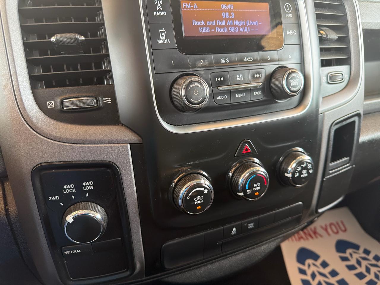 RAM 1500 4WD Quad Cab 140.5" Tradesman 2013