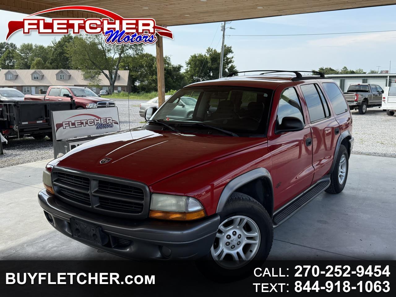 2002 Dodge Durango 4dr Sport