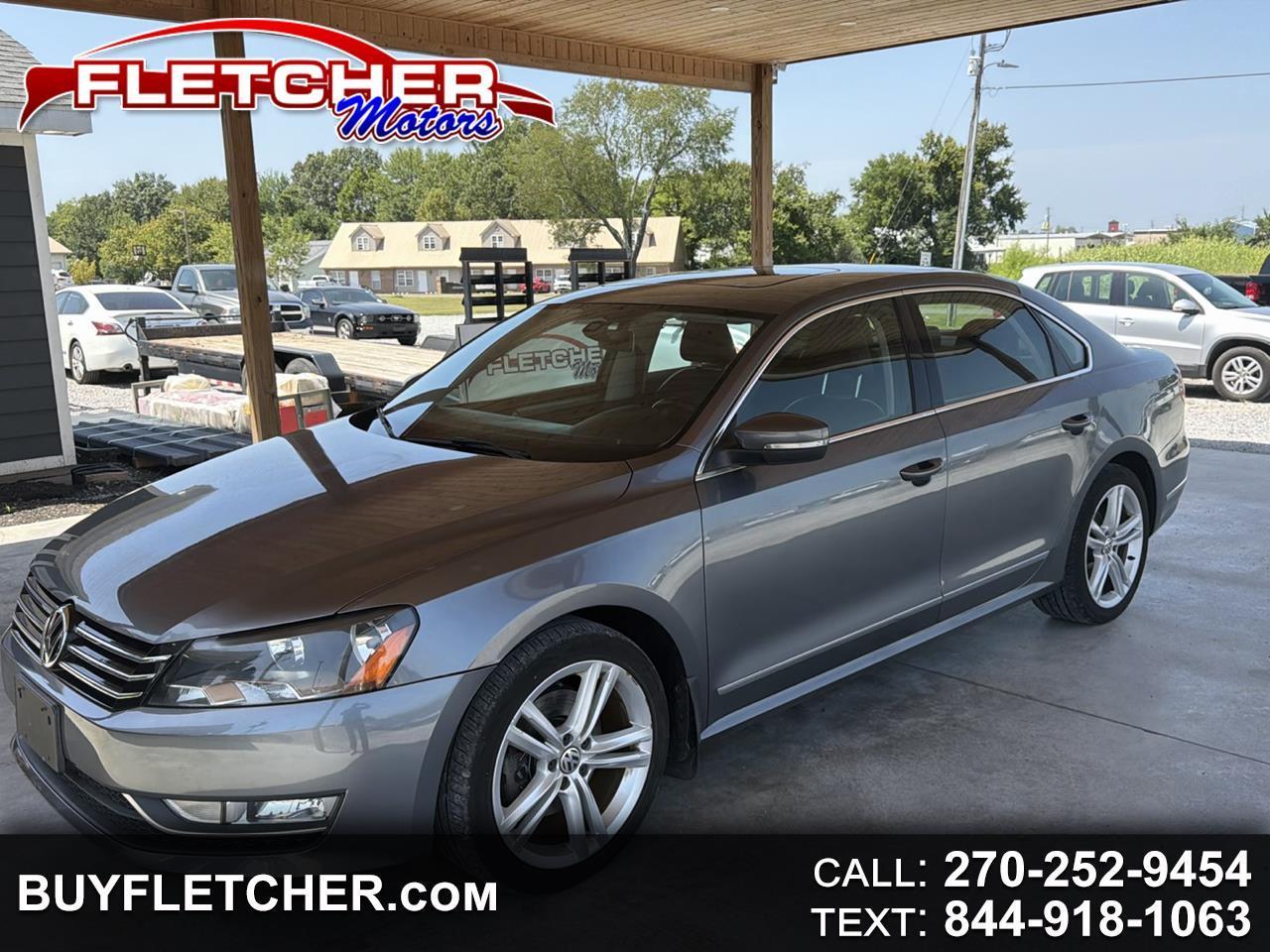 Volkswagen Passat 4dr Sdn 1.8T Auto Sport PZEV 2015
