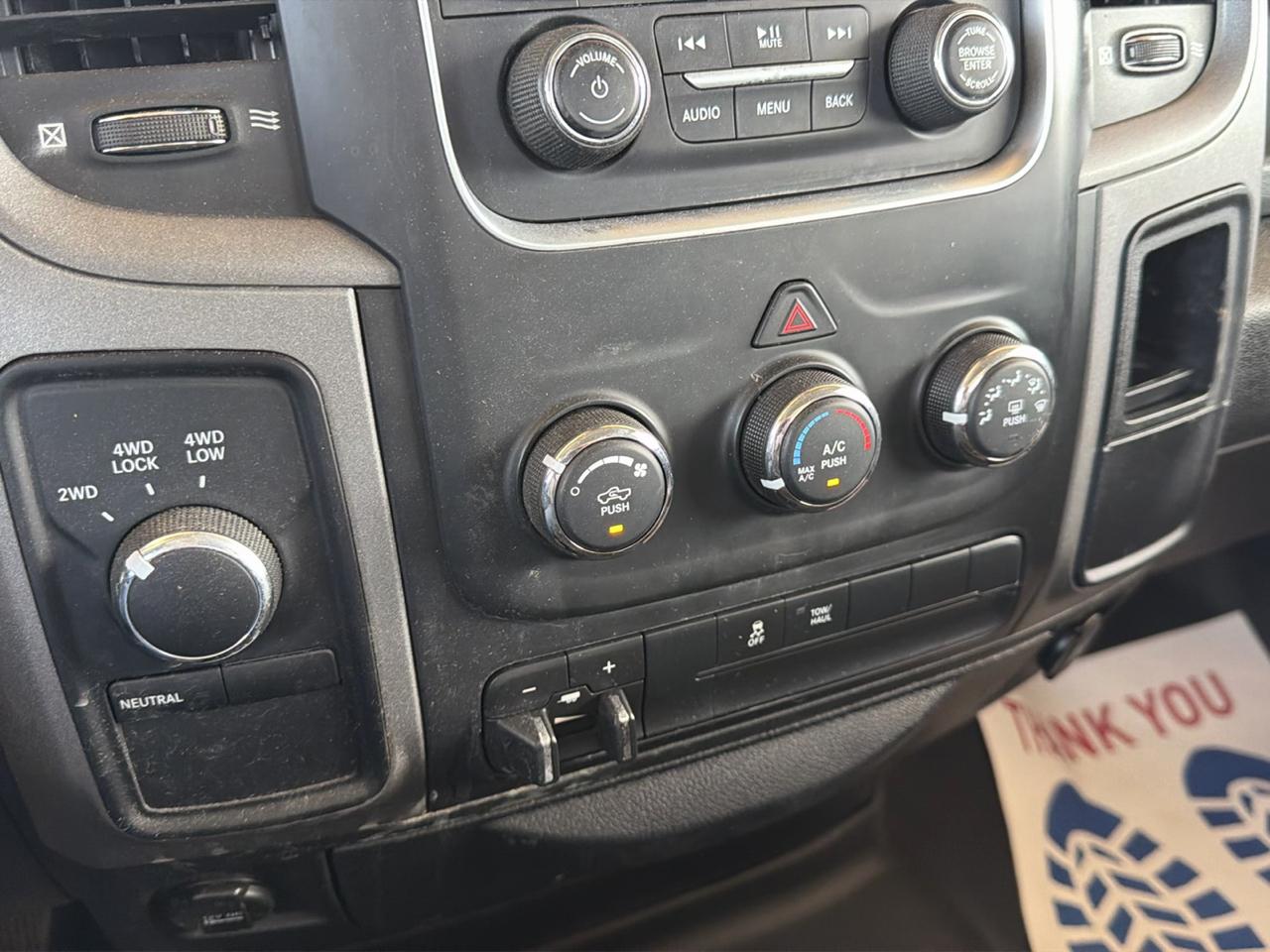 RAM 1500 4WD Reg Cab 140.5" Tradesman 2013