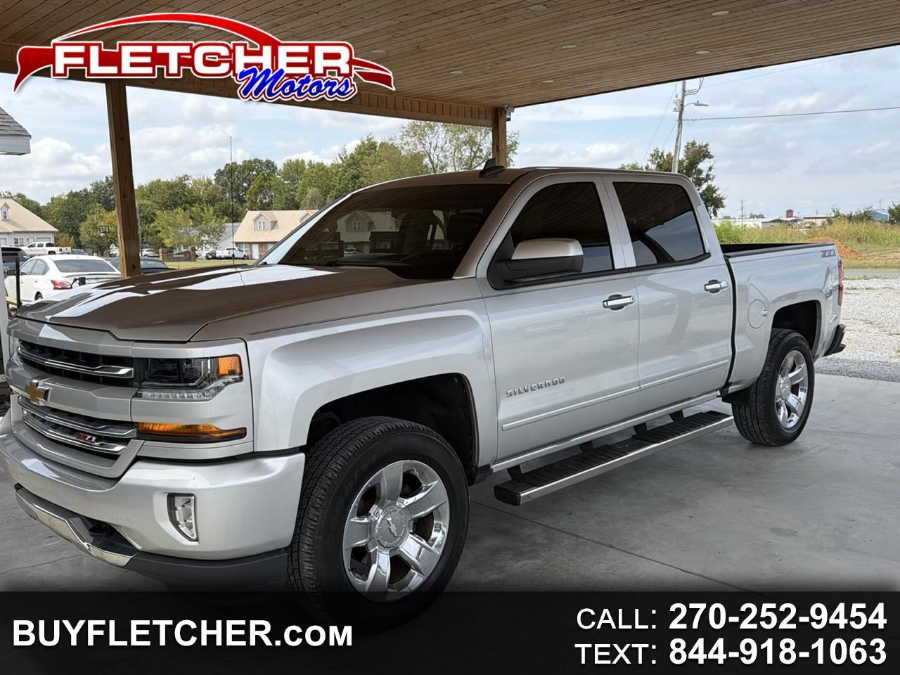 2018 Chevrolet Silverado 1500 4WD Crew Cab 143.5" LT w/2LT