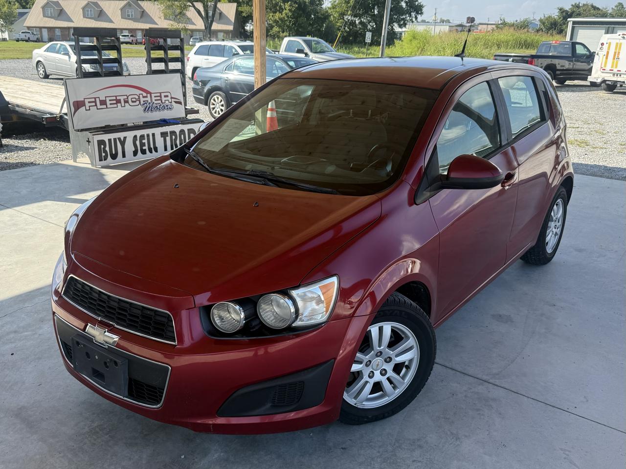 Chevrolet Sonic 5dr HB LS 2LS 2012