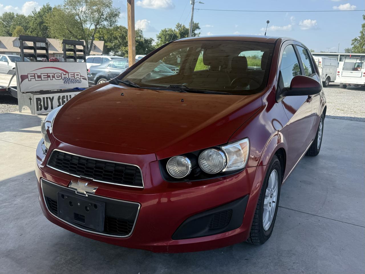 Chevrolet Sonic 5dr HB LS 2LS 2012