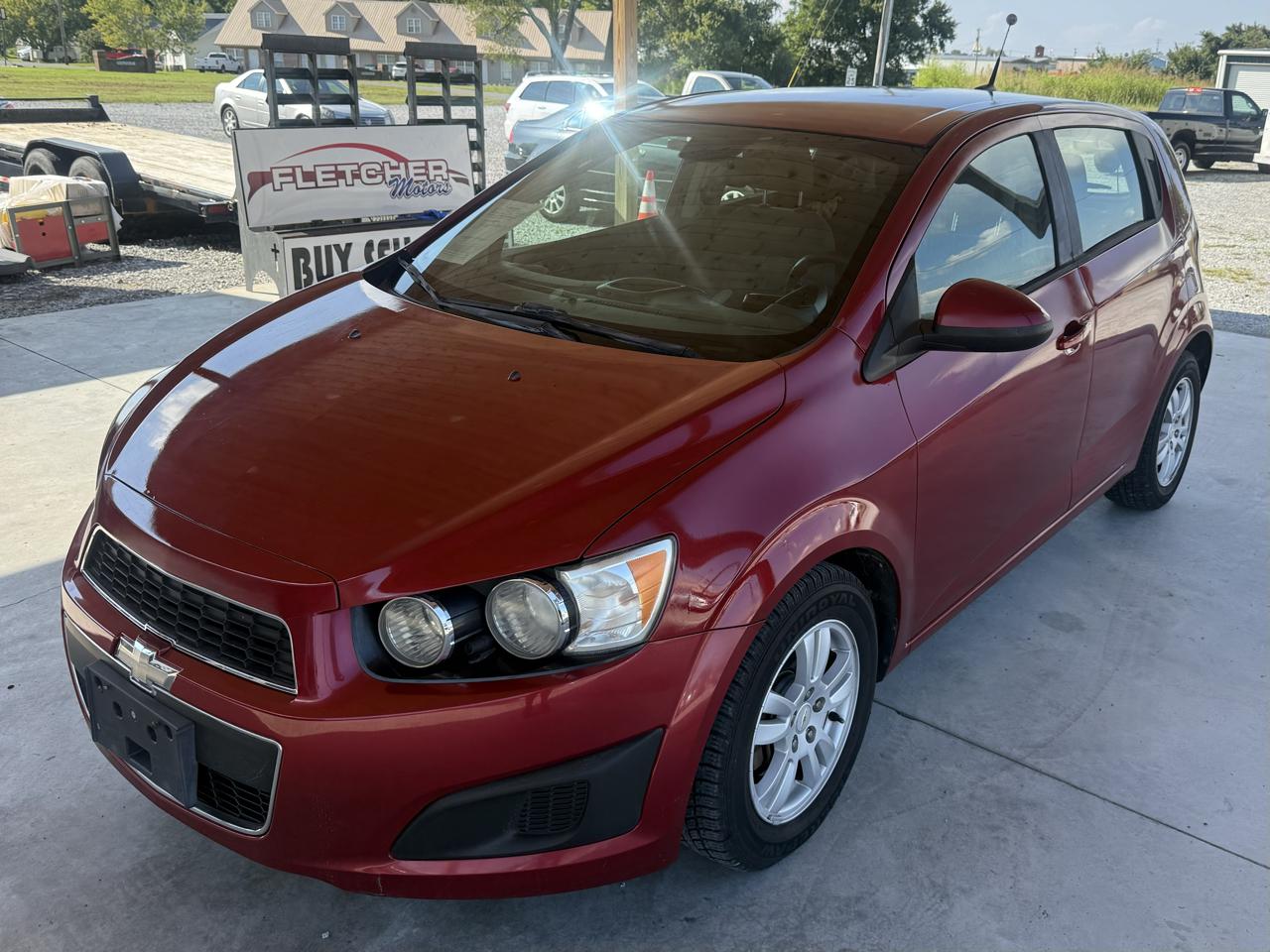 Chevrolet Sonic 5dr HB LS 2LS 2012
