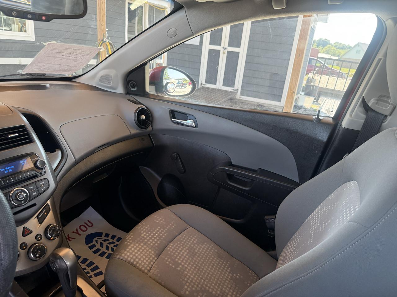 Chevrolet Sonic 5dr HB LS 2LS 2012