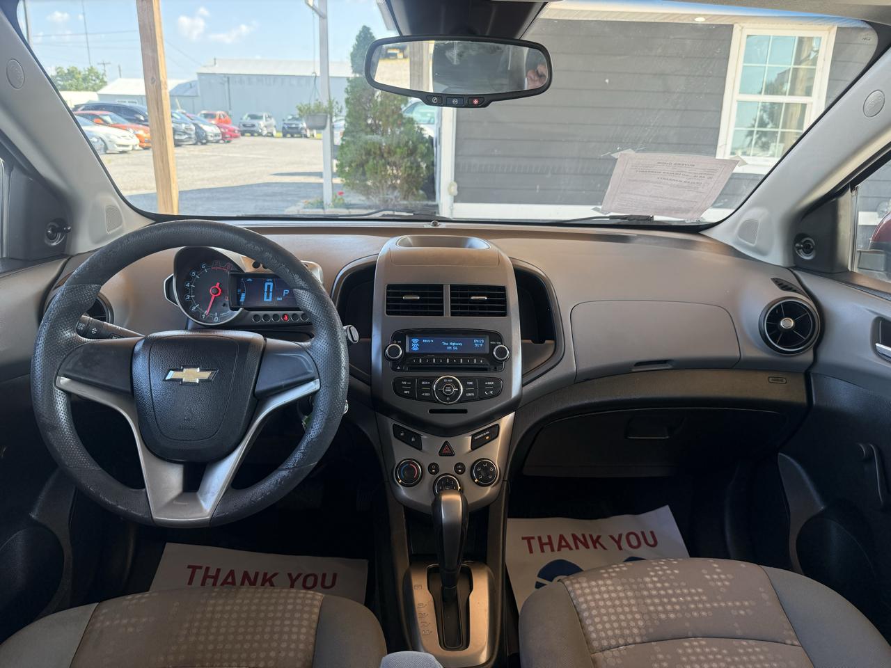 Chevrolet Sonic 5dr HB LS 2LS 2012