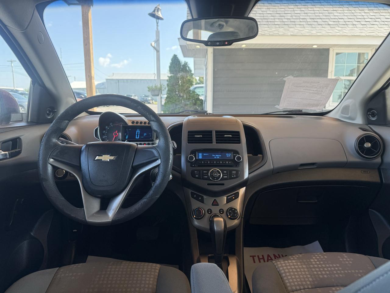 Chevrolet Sonic 5dr HB LS 2LS 2012