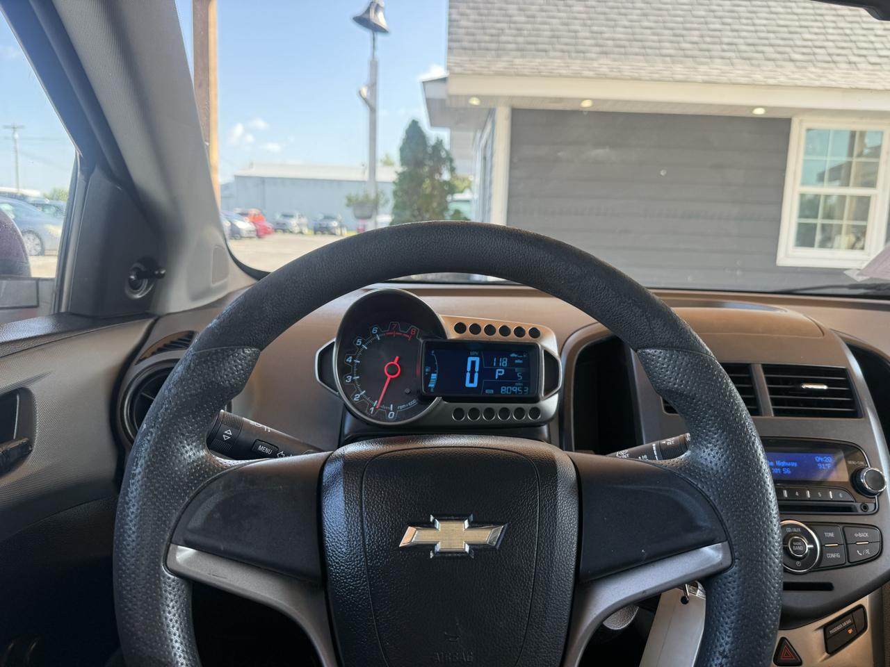 Chevrolet Sonic 5dr HB LS 2LS 2012