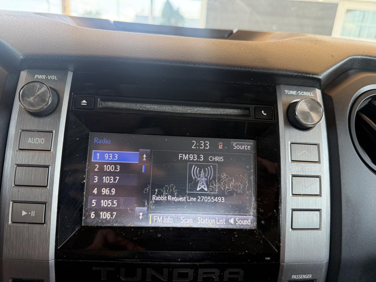 Toyota Tundra 4WD Truck Double Cab 4.6L V8 6-Spd AT SR5 (Natl) 2014