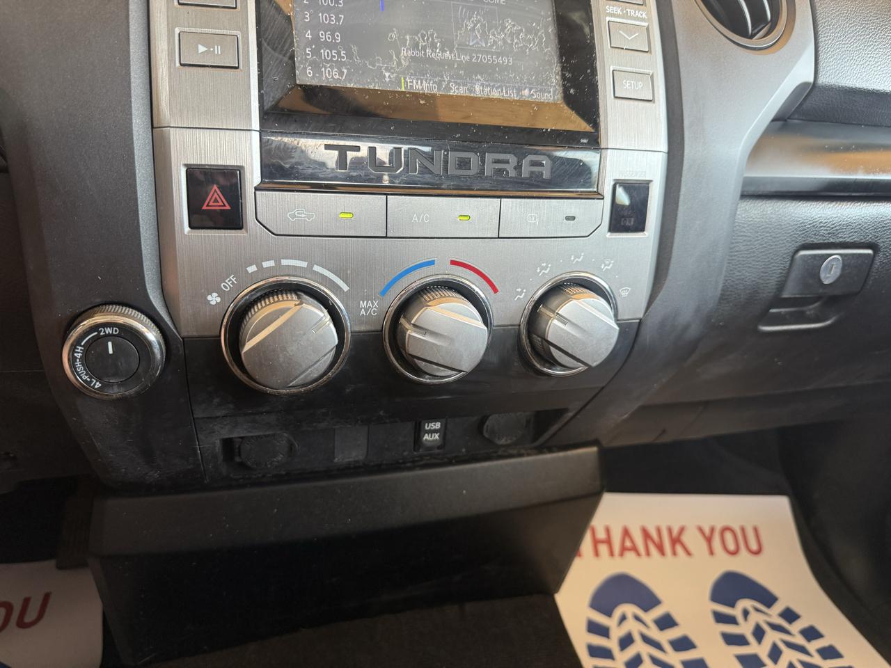 Toyota Tundra 4WD Truck Double Cab 4.6L V8 6-Spd AT SR5 (Natl) 2014