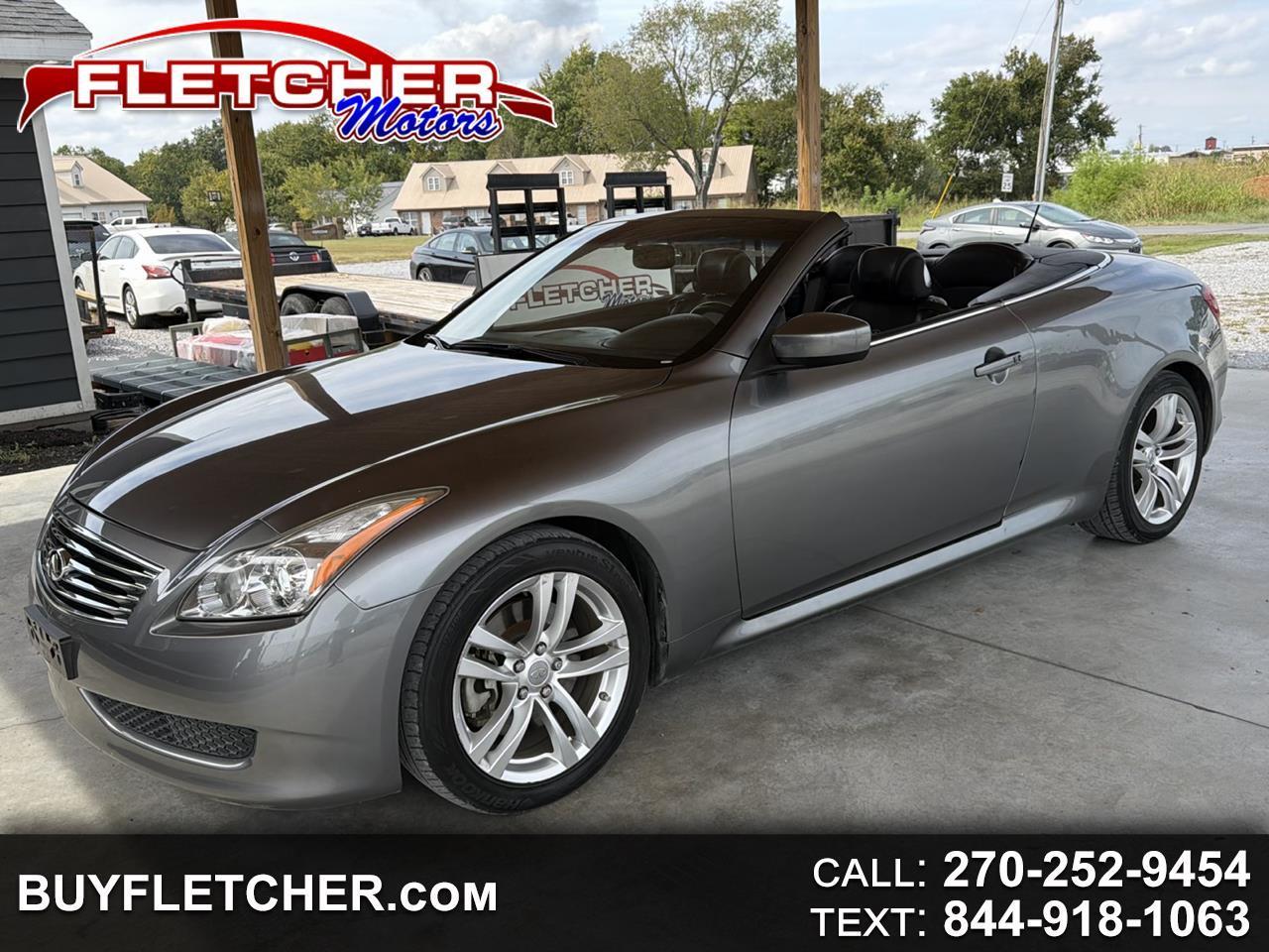 Infiniti G37 Convertible 2dr Base 2010