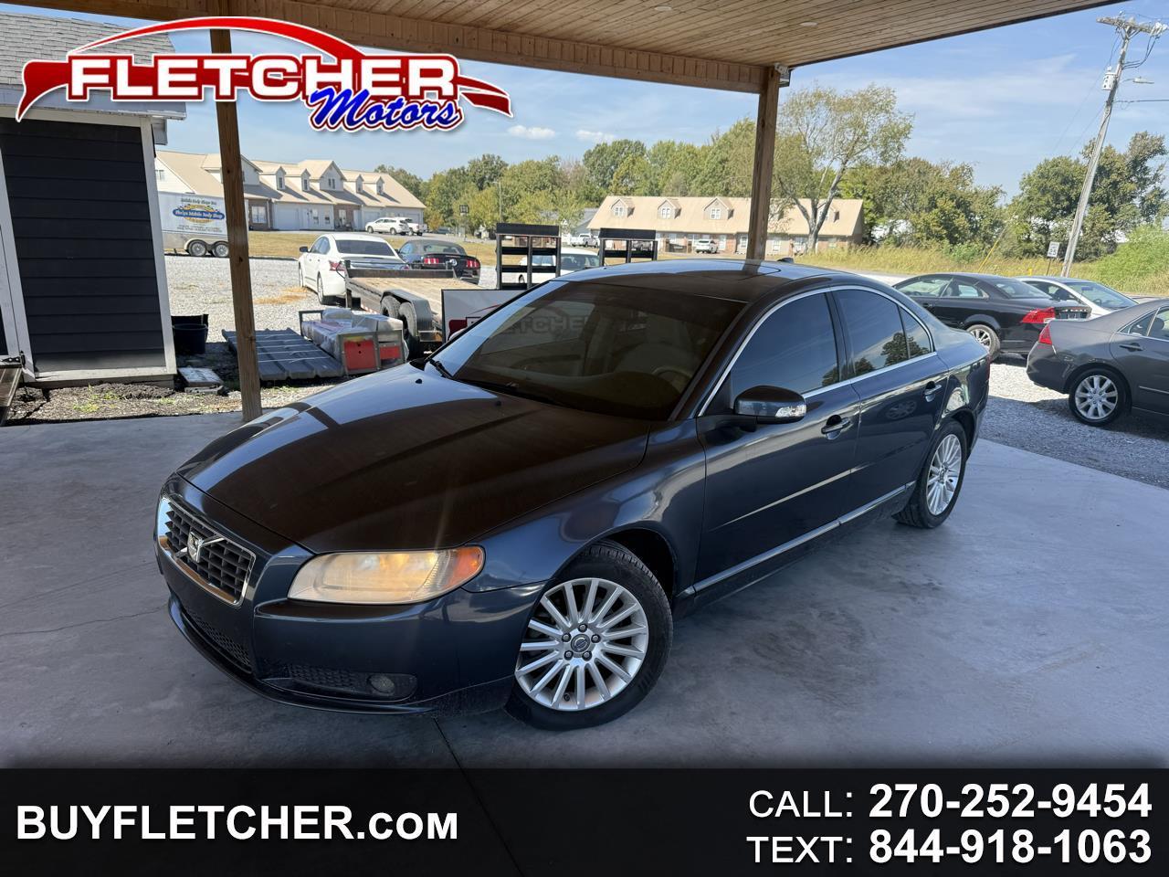 Blue 2008 Volvo S80 Sedan Front-Wheel Drive Automatic