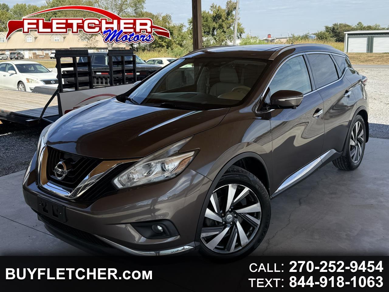 Nissan Murano AWD 4dr Platinum 2015