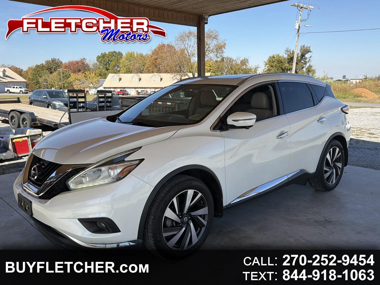 2018 Nissan Murano AWD Platinum