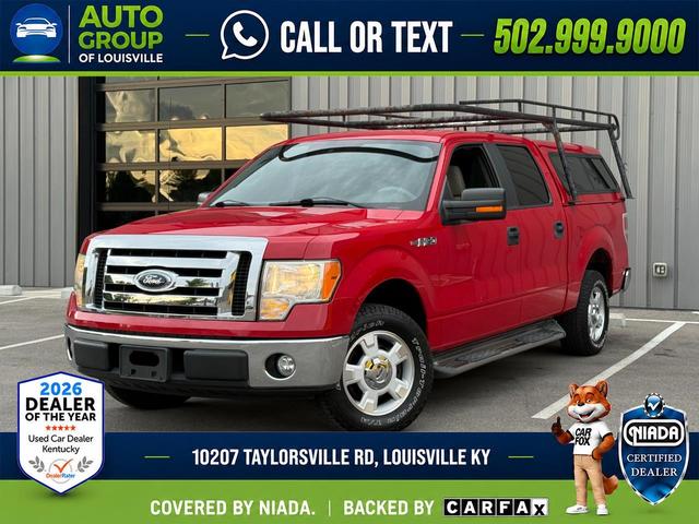 Bright Red 2009 Ford F-150 Pickup Truck 4X2 Automatic