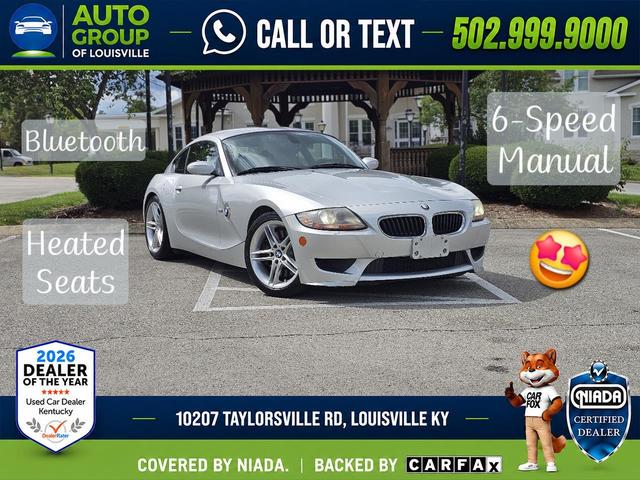 Titanium Silver Metallic 2007 BMW Z4 M Coupe Rear-Wheel Drive 6-Speed Manual
