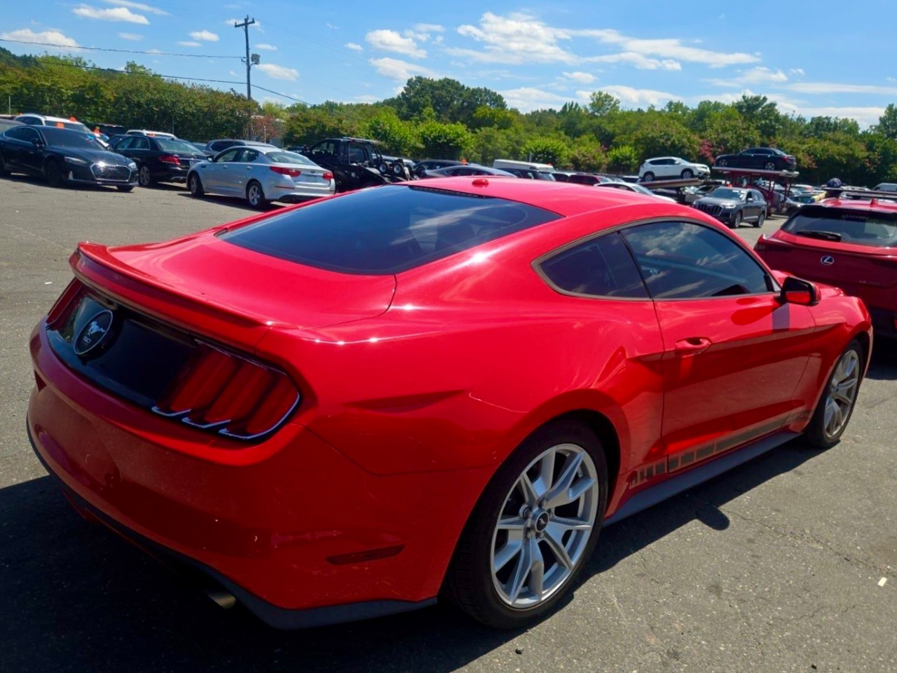 2015 Ford Mustang EcoBoost Premium photo 2