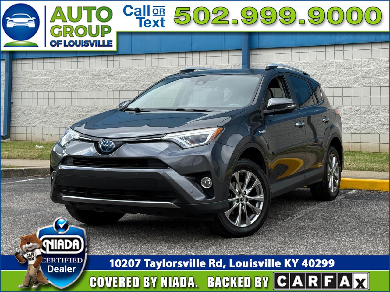 2016 Toyota RAV4 Hybrid AWD 4dr Limited (Natl)