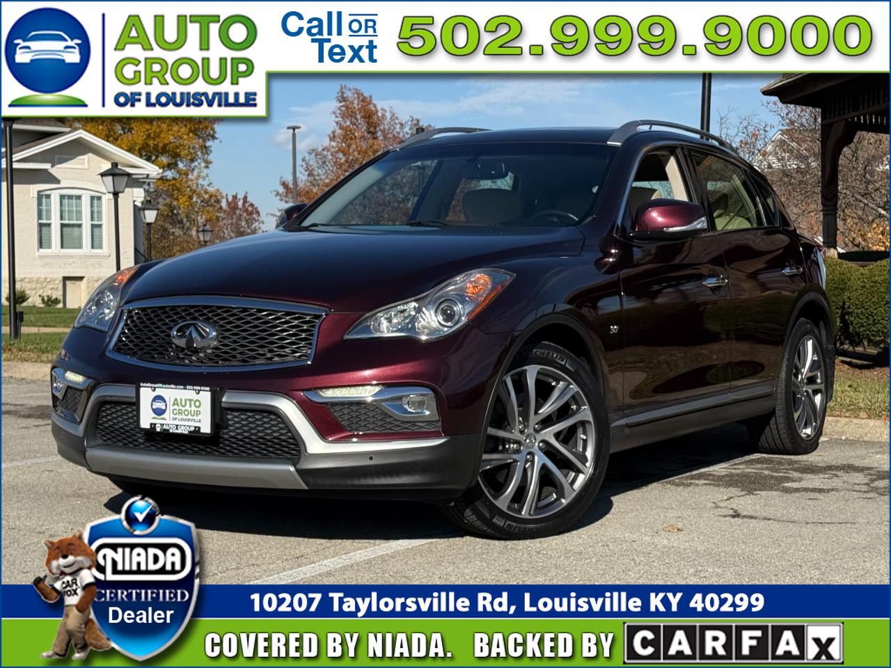 2016 Infiniti QX50 AWD 4dr