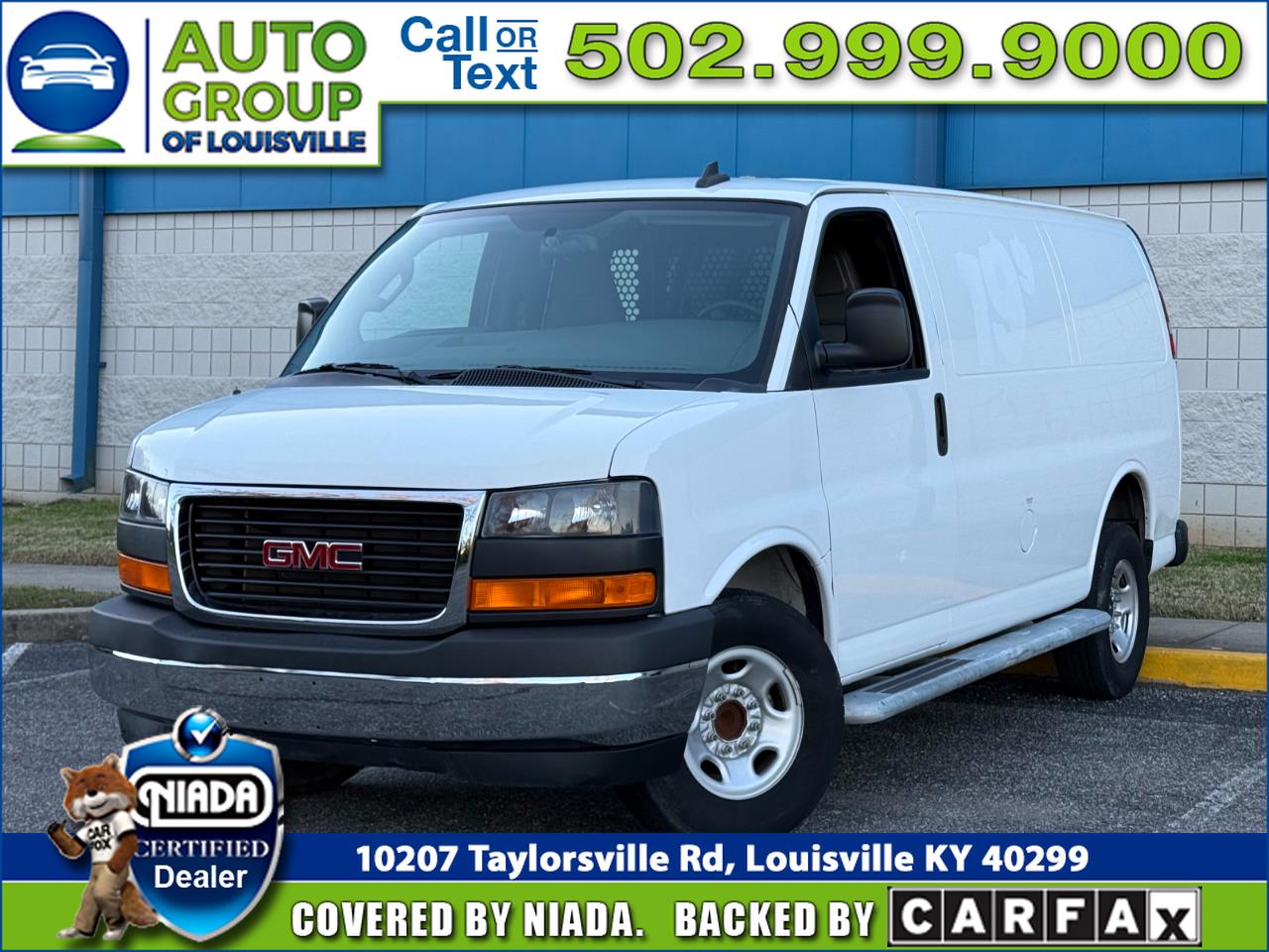 2021 GMC Savana Cargo Work Van
