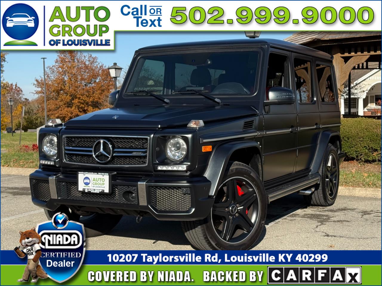 2017 Mercedes-Benz G-Class AMG G 63 4MATIC SUV