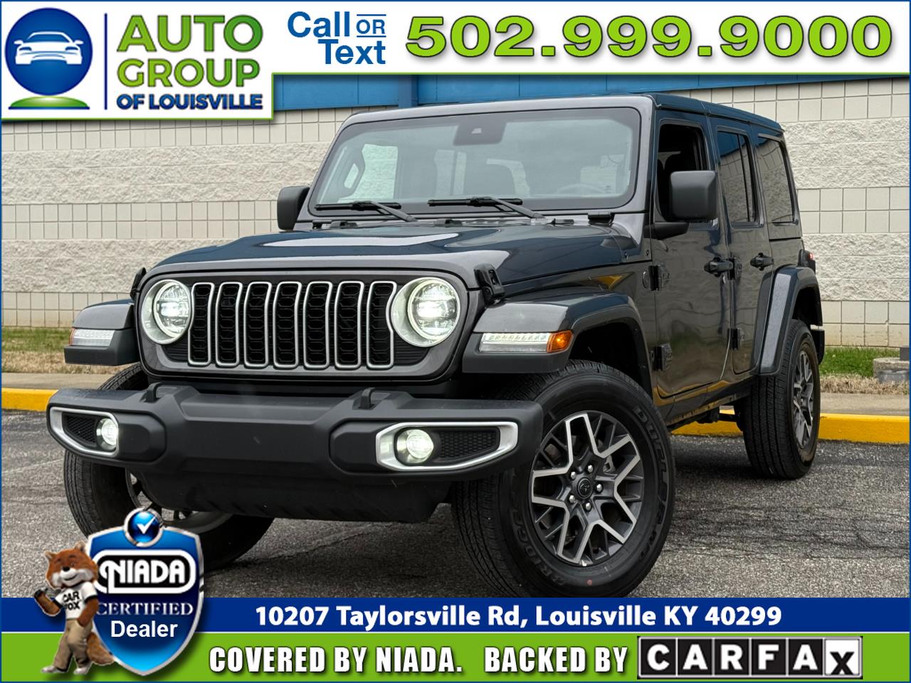2025 Jeep Wrangler Sahara 4 Door 4x4