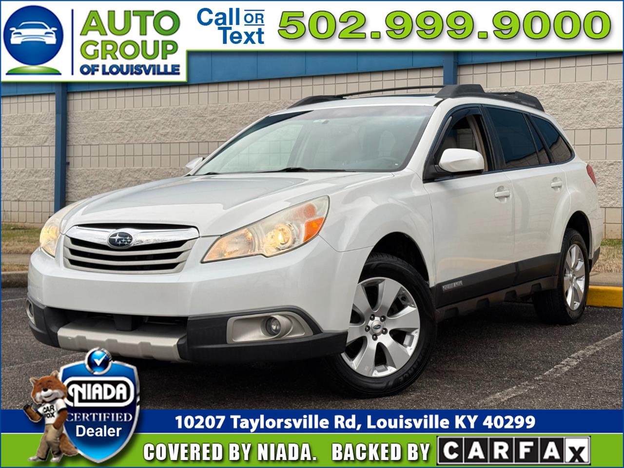 Subaru Outback 4dr Wgn H4 Auto 2.5i Limited 2012