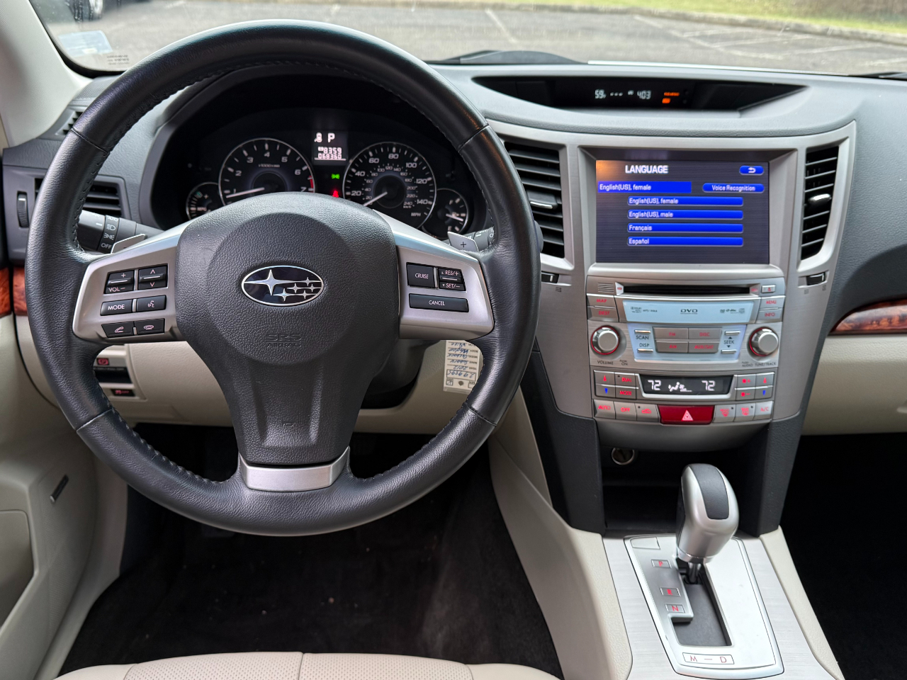 Subaru Outback 4dr Wgn H4 Auto 2.5i Limited 2012